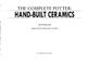 Cover of: Hand-built ceramics