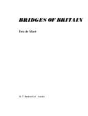 Cover of: Bridges of Britain
