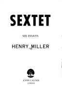 Cover of: Sextet: six essays
