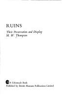 Cover of: Ruins: their preservation and display