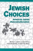 Cover of: Jewish choices: American Jewish denominationalism