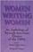 Cover of: Women Writing Women