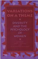 Cover of: Variations on a Theme by Joan C. Chrisler