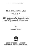 Cover of: Sex in Literature: High Noon  by John Atkins