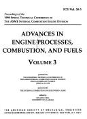 Proceedings of the 1998 Spring Technical Conference of the ASME Internal Combustion Engine Division by American Society of Mechanical Engineers. Internal Combustion Engine Division. Spring Technical Conference