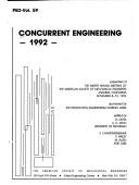 Cover of: Concurrent engineering, 1992: presented at the Winter Annual Meeting of the American Society of Mechanical Engineers, Anaheim, California, November 8-13, 1992