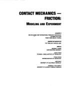 Cover of: Contact mechanics--friction by ASME/STLE Tribology Conference (2003 Ponte Vedra Beach, Fla.)