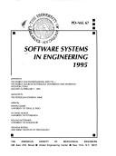 Cover of: Software systems in engineering, 1995: presented at the Energy and Environmental Expo '95--the Energy-Sources Technology Conference and Exhibition, Houston, Texas, January 29-February 1, 1995