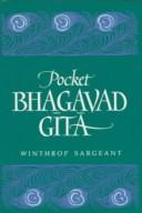 Cover of: Pocket Bhagavad Gita by Winthrop Sargeant