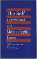 Cover of: The Self: definitional and methodological issues
