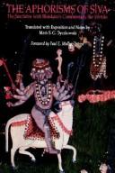 Cover of: The aphorisms of Śiva: the ŚivaSūtra with Bhāskara's commentary, the Vārttika