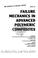 Cover of: Failure mechanics in advanced polymeric composites