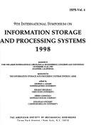 Cover of: 9th International Symposium on Information Storage and Processing Systems, 1998 by International Symposium on Information Storage and Processing Systems (9th 1998 Anaheim, Calif.)