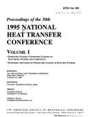 Cover of: Proceedings of the 30th 1995 National Heat Transfer Conference by National Heat Transfer Conference (30th 1995 Portland, Or.)