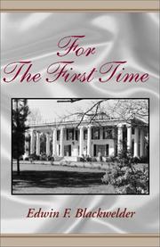 Cover of: For the First Time