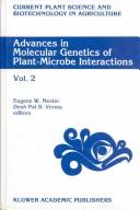 Cover of: Advances in molecular genetics of plant-microbe interactions by International Symposium on Molecular Plant-Microbe Interactions (6th 1992 Seattle, Wash.), International Symposium on Molecular Plant-Microbe Interactions (6th 1992 Seattle, Wash.)