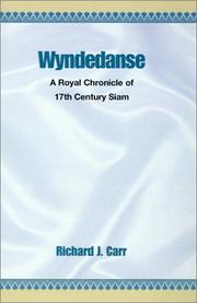 Cover of: Wyndedanse by Richard Carr, Richard J. Carr