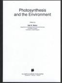 Cover of: Photosynthesis and the environment