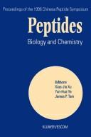 Cover of: Peptides | 