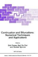 Continuation and bifurcations by NATO Advanced Research Workshop on Continuation and Bifurcations: Numerical Techniques and Applications (1989 Louvain, Belgium)