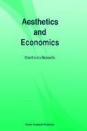 Cover of: Aesthetics and Economics by Gianfranco Mossetto