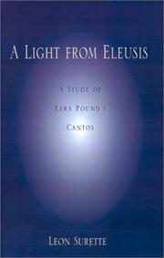 Cover of: A Light from Eleusis by Leon Surette