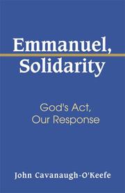 Cover of: Emmanuel, solidarity: God's act, our response