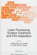 Cover of: Laser processing by edited by J. Mazumder ... [et al.].