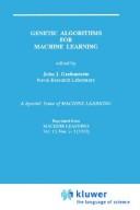 Cover of: Genetic algorithms for machine learning