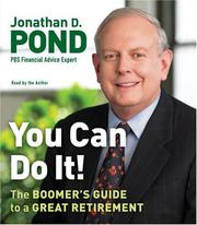 Cover of: You Can Do It! CD: The Boomer's Guide to a Great Retirement