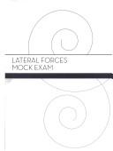 Cover of: Lateral Forces Mock Exam | 