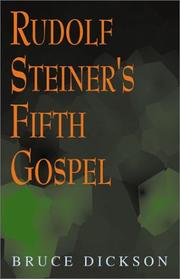 Cover of: Rudolf Steiner's Fifth Gospel