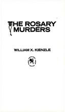 Cover of: THE ROSARY MURDERS