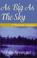 Cover of: As Big As The Sky