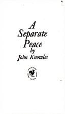 Cover of: A Separate Peace