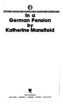 Cover of: In a German Pension by Katherine Mansfield