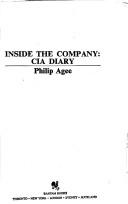 Cover of: INSIDE THE COMPANY by Philip Agee, Philip Agee