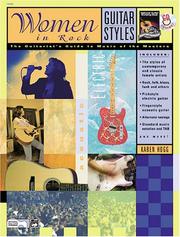 Cover of: Guitar Styles -- Women in Rock by Karen Hogg