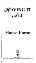 Cover of: Having It All by Maeve Haran