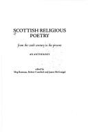 Cover of: Scottish religious poetry by edited by Meg Bateman, Robert Crawford, and James McGonigal.