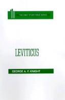 Leviticus by George Angus Fulton Knight, G. A. Knight
