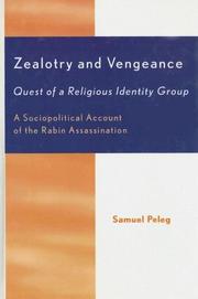 Cover of: Zealotry and Vengeance by Samuel Peleg