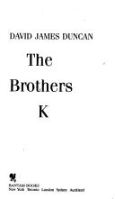 Cover of: Brothers K, The