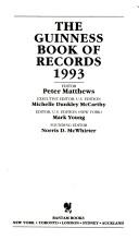 Cover of: Guinness Book of Records 1993, The