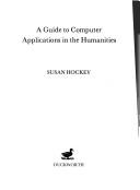 Cover of: A guide to computer applications in the humanities