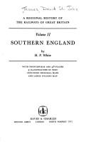 Cover of: Southern England: Regional History of the Railways of Great Britain