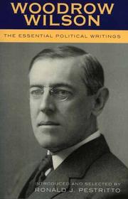 Cover of: Woodrow Wilson | Woodrow Wilson