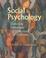 Cover of: Social psychology