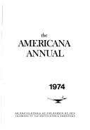 Cover of: The Americana Annual by 