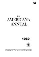 Cover of: The Americana Annual 1989 by 